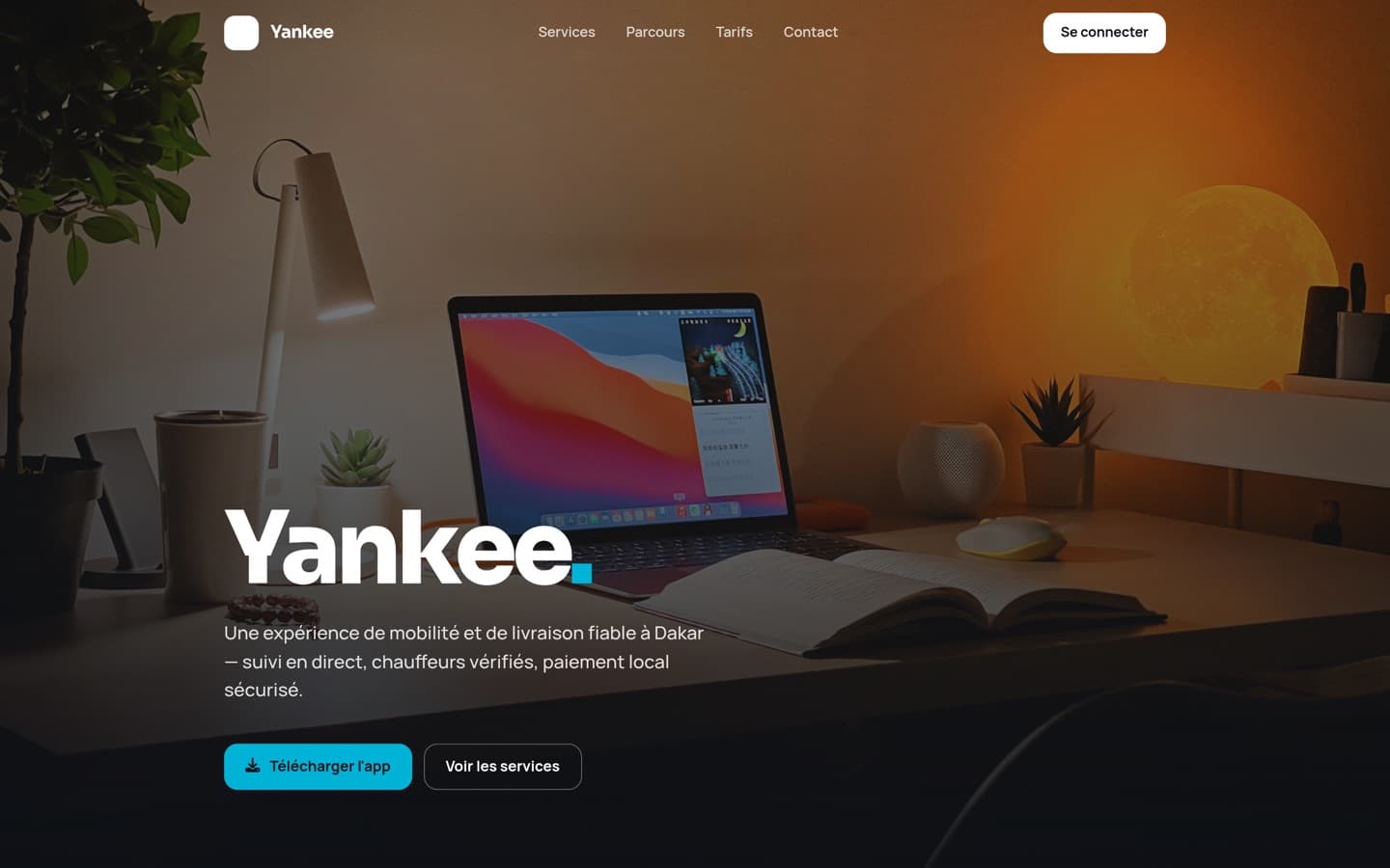 Aperçu du site Yankee — Covoiturage · Mobilité